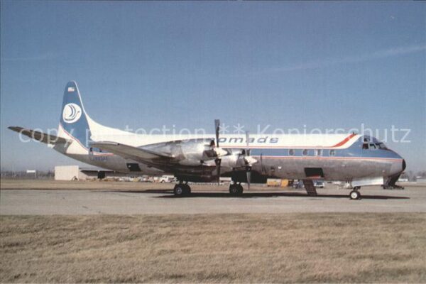 Flugzeuge Zivil Nomads Lockheed L-188 Electra N836E C/N