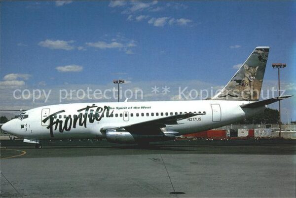 Flugzeuge Zivil Frontier Lioness and Cub Boeing 737 N21