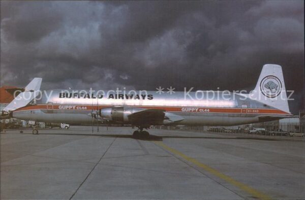 Flugzeuge Zivil Buffalo Airways Canadair CL-44D4-2 Gupp