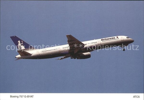 Flugzeuge Zivil Britannia Airways Boeing 757-204  G-BYA