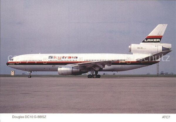 Flugzeuge Zivil Laker Airways Douglas DC10-10 G-BBSZ
