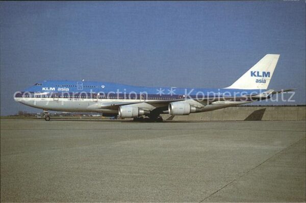 Flugzeuge Zivil KLM Asia Boeing 747-406 PH-BFM