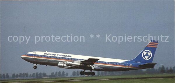 Flugzeuge Zivil Ontario Worldair Boeing 707-338C C-GRYN