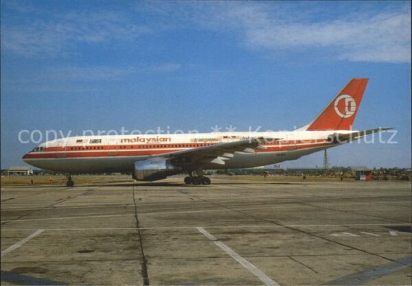 Flugzeuge Zivil Malaysian Airbus A300-B4-203 9M-MHA C/N