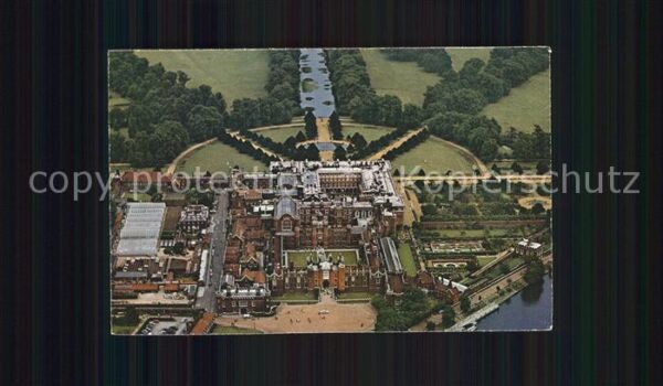 Middlesex Fliegeraufnahme Hampton Court Palace