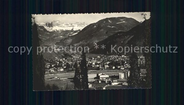 Bozen Suedtirol Fliegeraufnahme