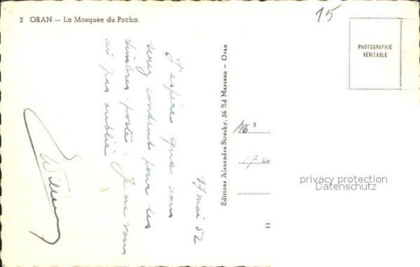 Oran Algerie La Mosquee du Pacha – Bild 2