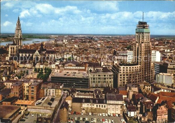Antwerpen Anvers Fliegeraufnahme