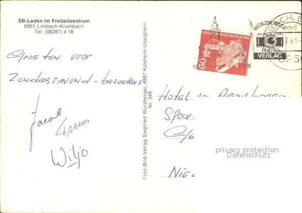 Krumbach Odenwald Camping Tennis – Bild 2
