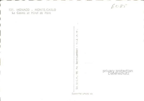 Monaco Casino und Hotel de Paris – Bild 2