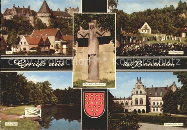 Bad Bentheim Kurpark Burg Freilichtbühne Burghof