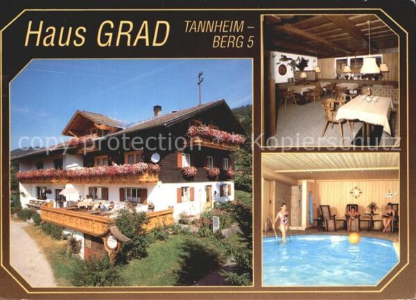Tannheim Tirol Haus Grad Pension