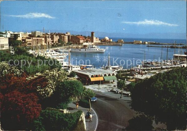 Rhodos Rhodes Aegaeis Hafen