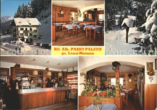 Lana Meran Gasthof Gampen Pass Hotel Passo Palade