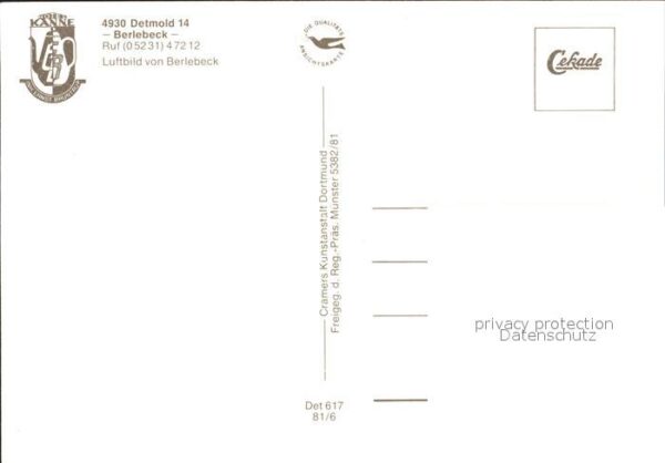Berlebeck Fliegeraufnahme – Bild 2