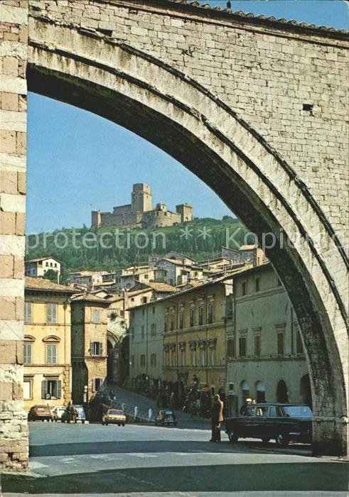 Assisi Umbria Rocca Maggiore Chiesa