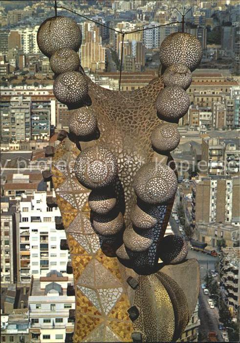 Barcelona Cataluna Templo Exp. de la Sagrada Familia Turms