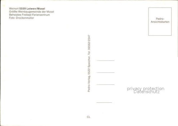 Leiwen Trier-Saarburg Fliegeraufnahme Moselschleife – Bild 2