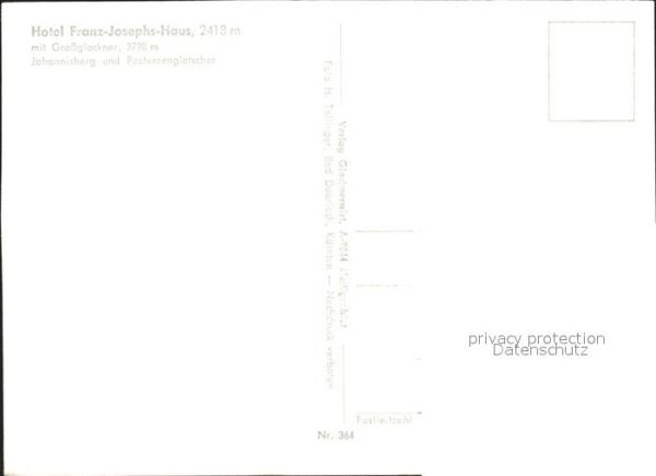 Grossglockner Hotel Franz-Josephs-Haus – Bild 2