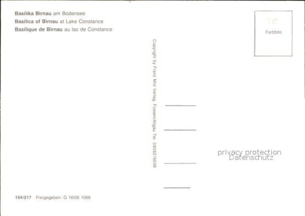 Birnau Fliegeraufnahme mit Basilika und Bodens – Bild 2