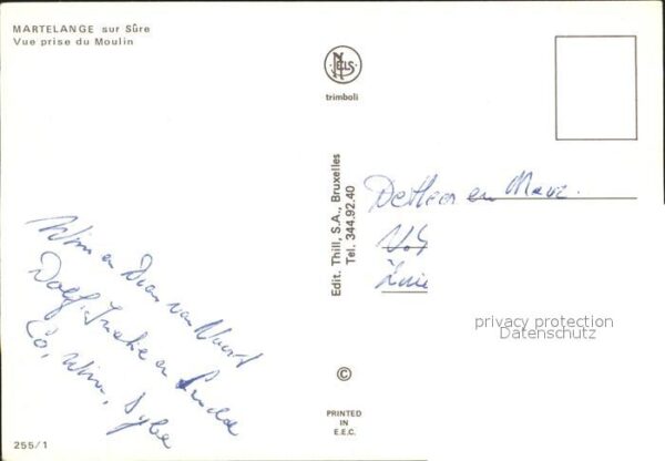 Martelange Häuser am Fluss – Bild 2