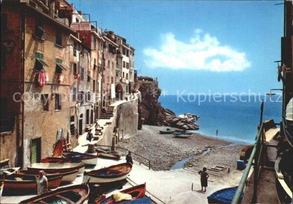 Riomaggiore Cinque Terre  Hafen