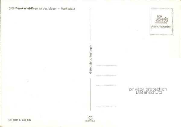 Bernkastel-Kues Mosel Marktplatz – Bild 2