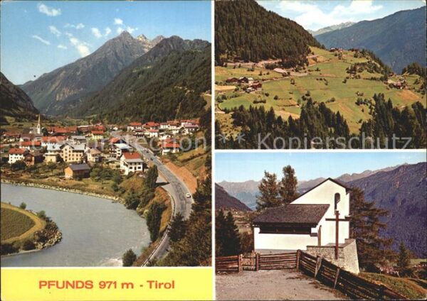 Pfunds Kapelle Strasse Fluß