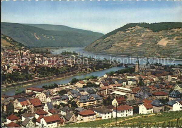 Bingen Rhein Nahemündung