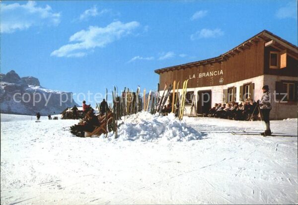 Dolomiten Alta val Badia Hütte La Brancia