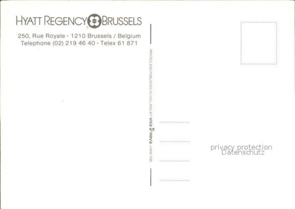 Brussels Hyatt Regency Brussels – Bild 2
