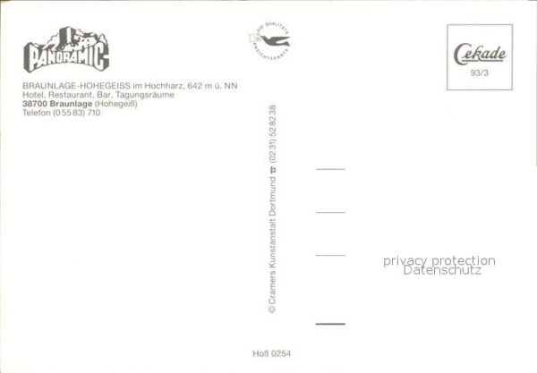 Braunlage Hotel Restaurant Bar Tagungsräume – Bild 2