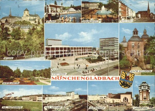 Moenchengladbach Volksbad Haus Westland Wasserturm Schlo