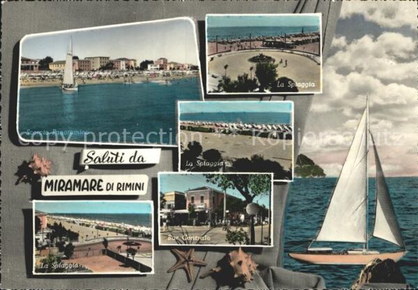 Miramare di Rimini  Strand Bar-Centrale