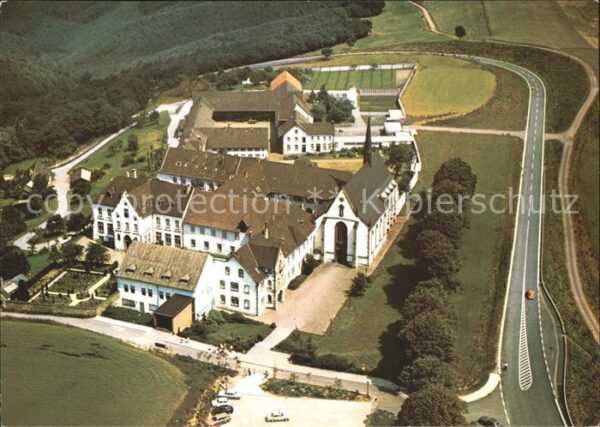 Heimbach Eifel Fliegeraufnahme Abtei Mariawald