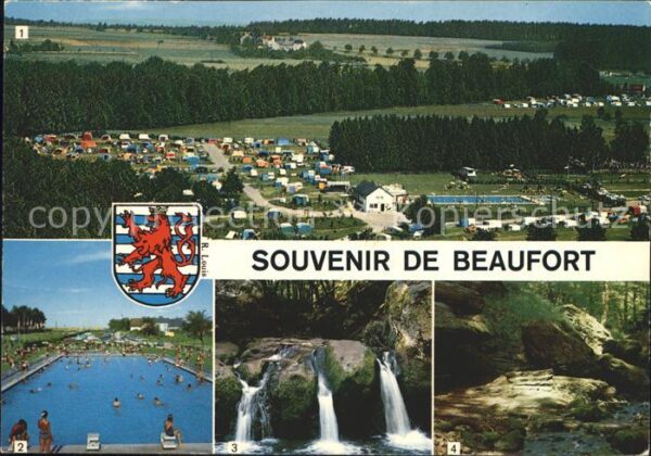 Beaufort Befort Luxembourg Fliegeraufnahme Campign Hallerbach Schw
