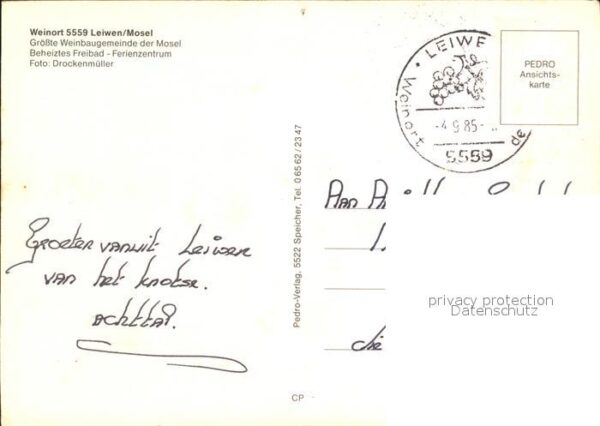 Leiwen Trier-Saarburg Freibad Kirche Moselpartie – Bild 2