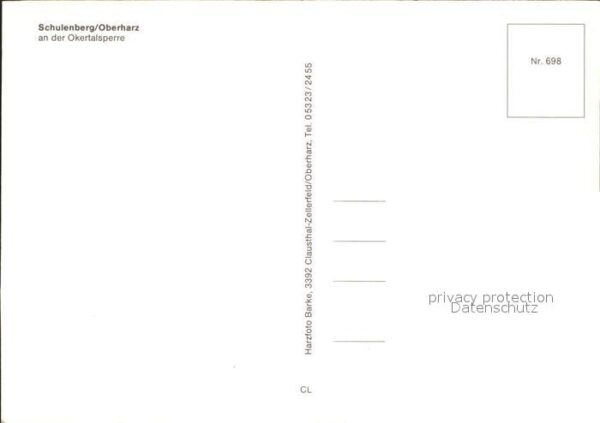 Schulenberg Oberharz Okertalsperre – Bild 2