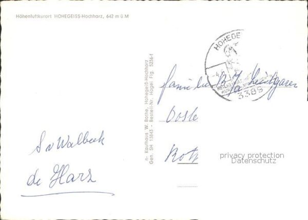 Hohegeiss Harz Fliegeraufnahme – Bild 2