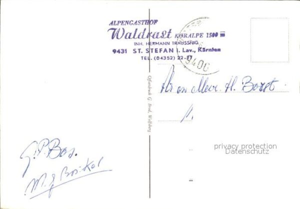 Koralpe Alpengasthof Waldrast – Bild 2