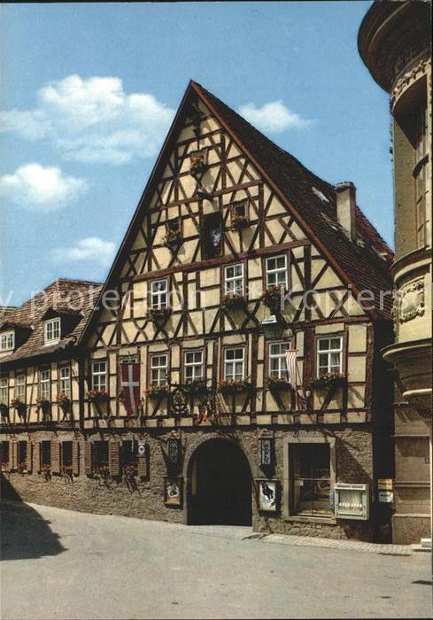 Marktbreit Hotel Löwen Fachwerk