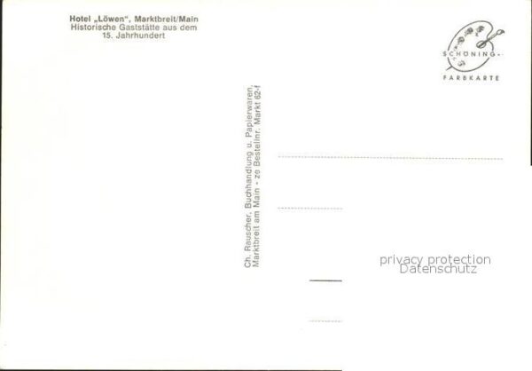 Marktbreit Hotel Löwen Fachwerk – Bild 2