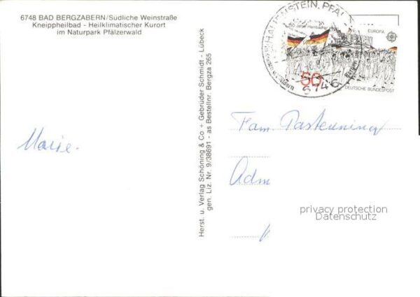 Bad Bergzabern Fliegeraufnahme – Bild 2