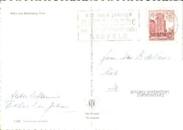 Rattenberg Tirol Ortspartie mit Torbogen – Bild 2