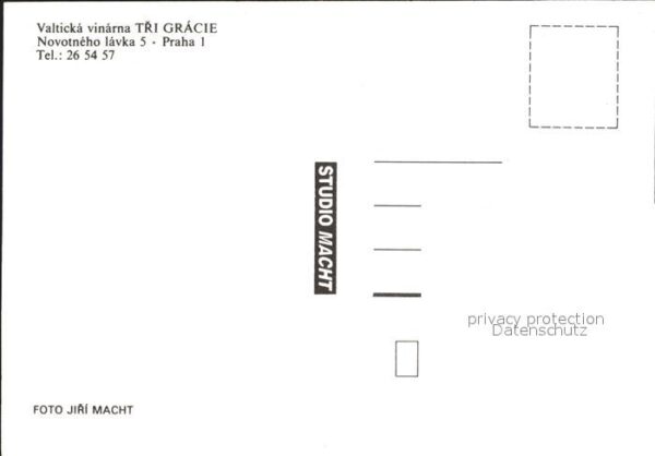 Praha Prahy Prague Vinarna Tri Gracie – Bild 2