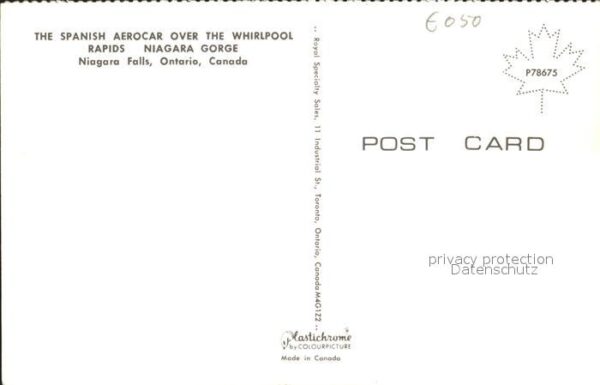 Niagara Falls Ontario Spanish Aerocar – Bild 2