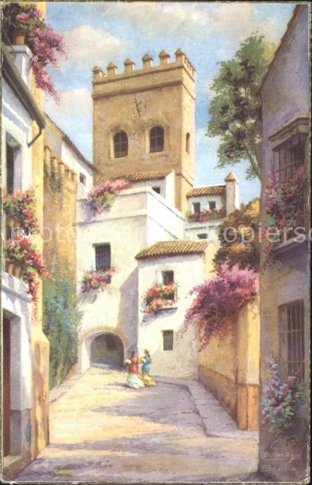 Andalucia Andalusien Callejon Tipico