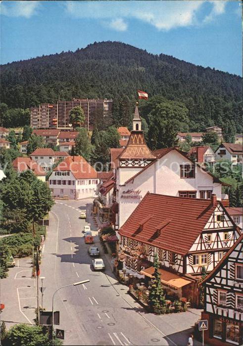 Bad Herrenalb Thermal-Mineralbad Mönch Posthotel Klos