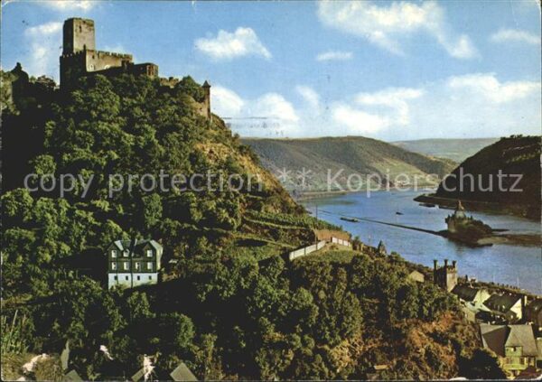 Kaub Burcht Gutenfels Pfalz