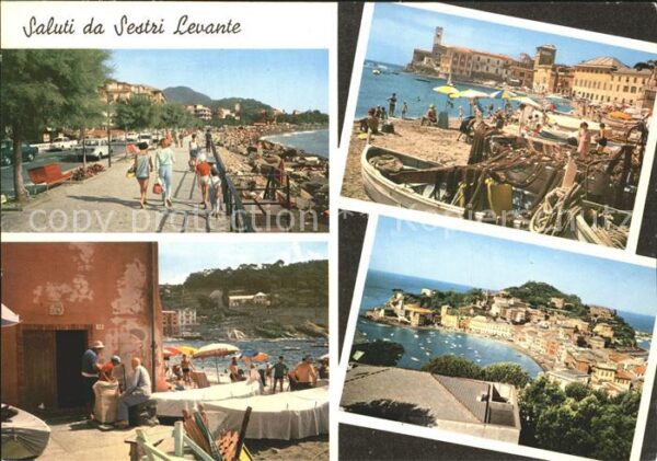 Sestri Levante Promenade Strand